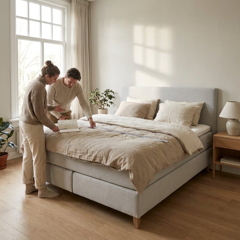 Boxspring maten en afmetingen